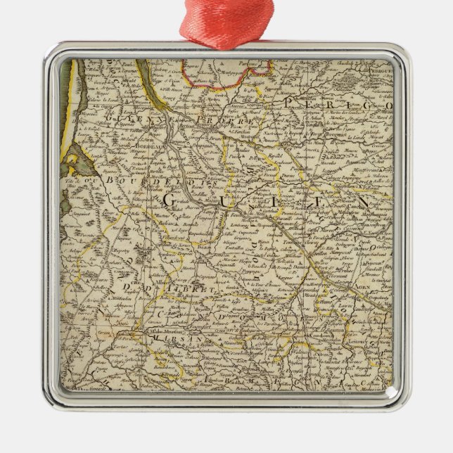 France 20 metal ornament (Front)