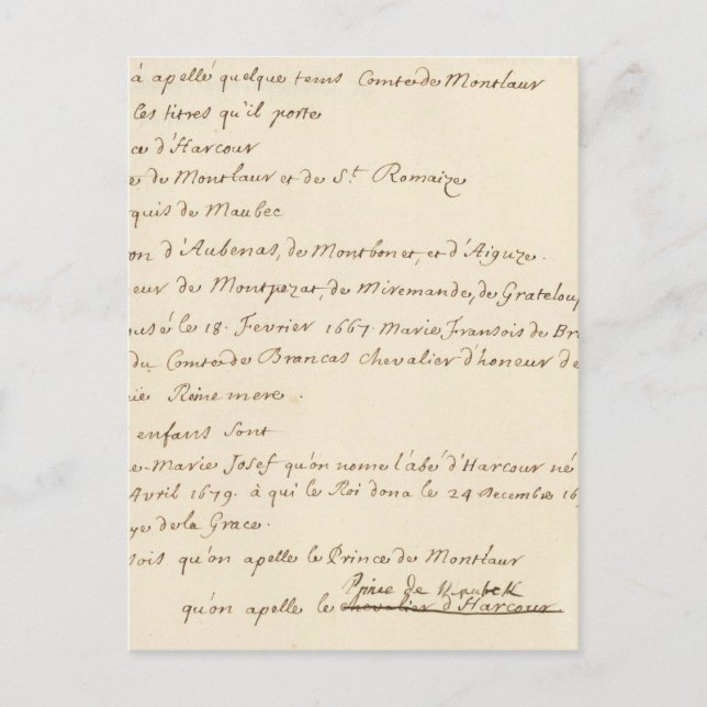 France 20 postcard (Front)