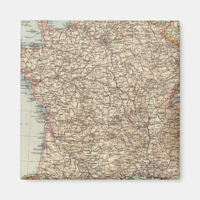 France 21 magnet (Front)