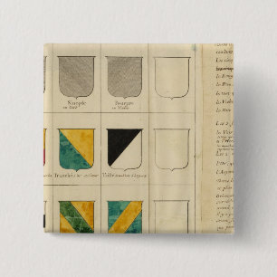 France 28 2 inch square button