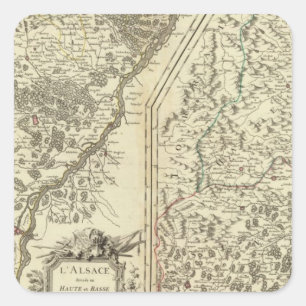 France 29 square sticker