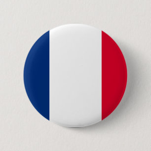 France 2 Inch Round Button