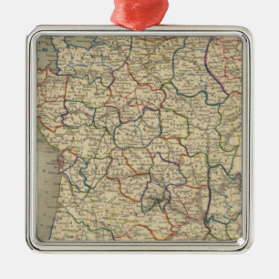 France 34 metal ornament
