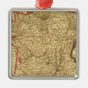 France 37 metal ornament