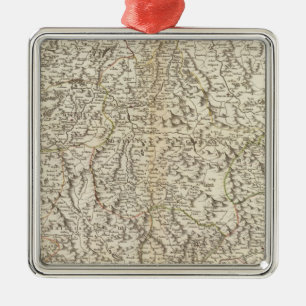 France 45 metal ornament