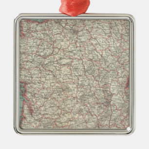 France 46 metal ornament