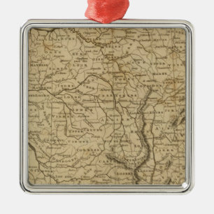 France 46 metal ornament