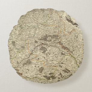 France 48 round pillow