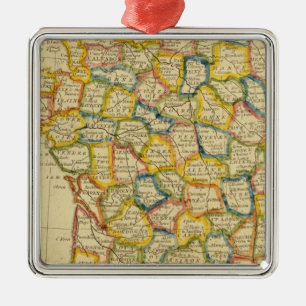 France 4 metal ornament