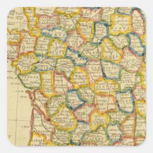 France 4 square sticker