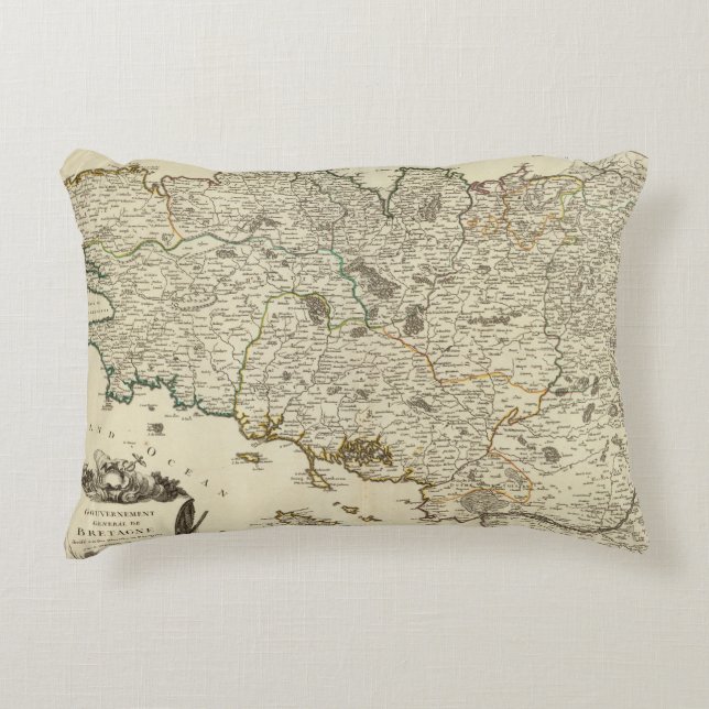 France 53 accent pillow (Front)