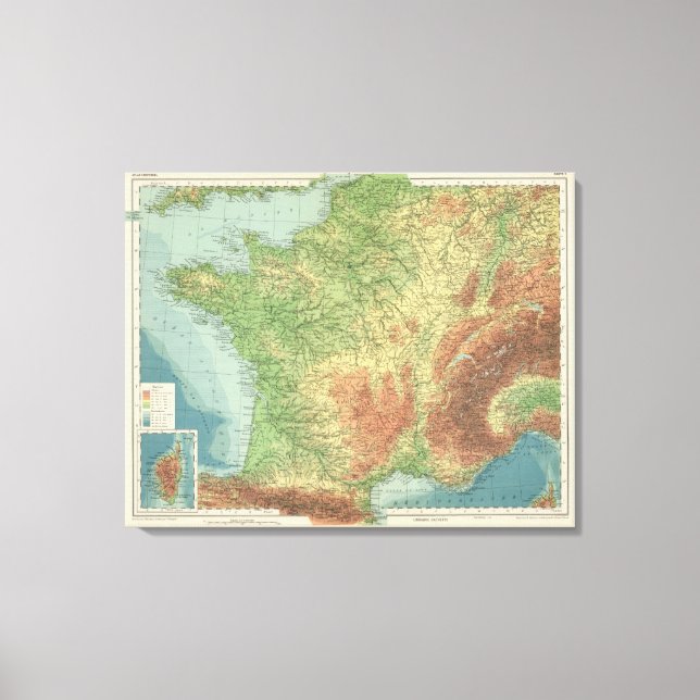 France 5 canvas print (Front)