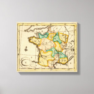 France 8 canvas print