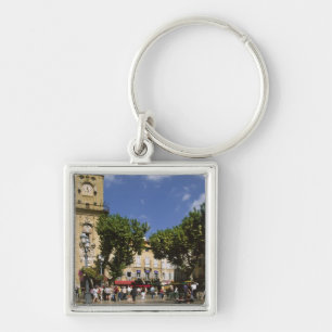 France, Aix en Provence, La Place de la Maire Keychain