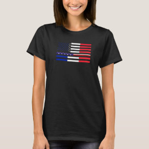 France American France French T-Shirt
