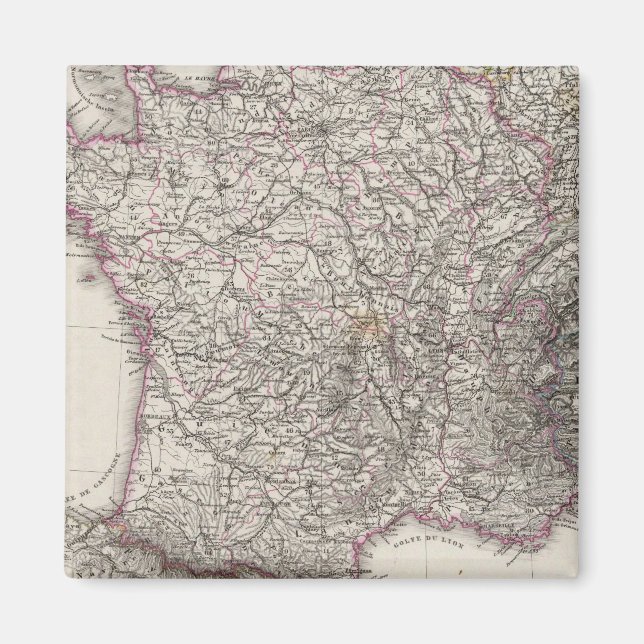 France and Switzerland Magnet (Front)