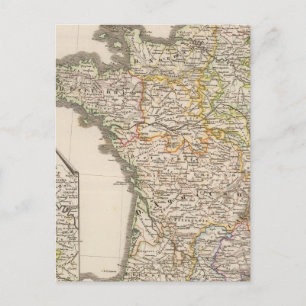 France and the kingdoms of Aries to 1180 Postcard