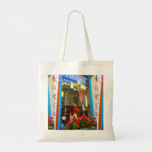 France Architecture Cityscape Street Restaurant Tote Bag