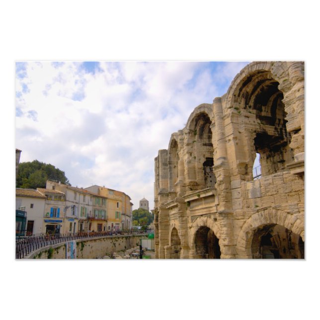 France, Arles, Provence, Roman amphitheatre Photo Print (Front)