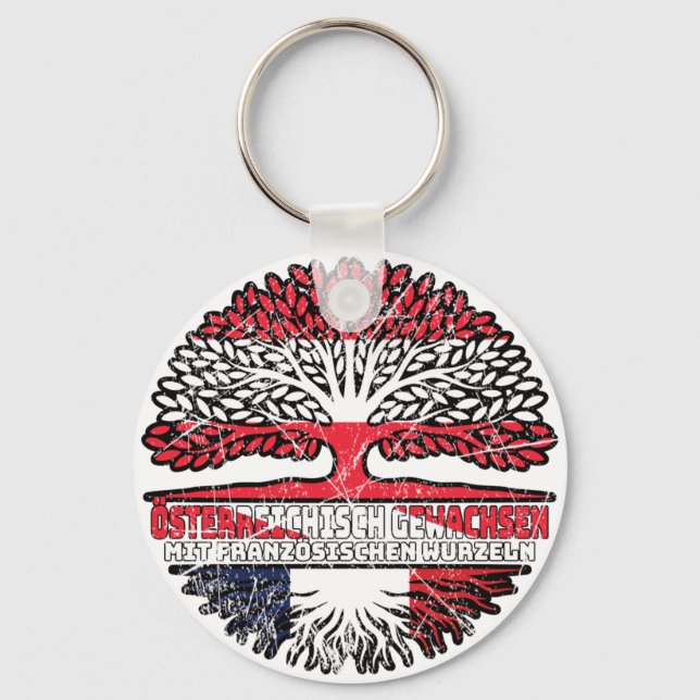 France - Austrian Keychain (Front)