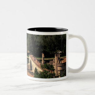 France, Avignon, Provence. Pont St, Benezet. Two-Tone Coffee Mug