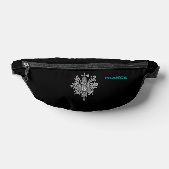 France bag, French coat of arms / flag Fanny Pack (Lay Down)