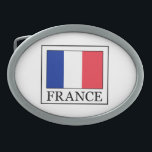 France Belt Buckle<br><div class="desc">France</div>