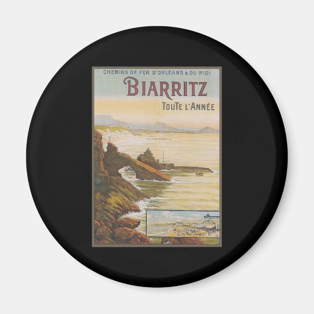France Biarritz Magnet (Front)