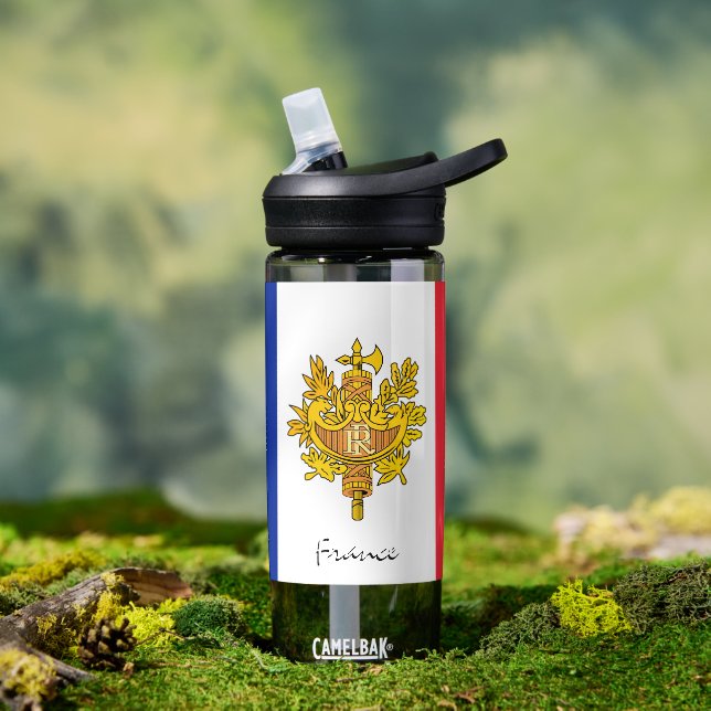 France bottle, patriotic French Flag Water Bottle (Outdoor)