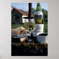 France, Burgundy, Chablis. Local wine and