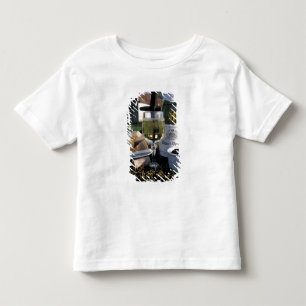 France, Burgundy, Chablis. Local wine and Toddler T-shirt