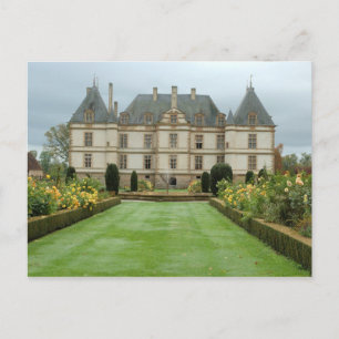 France, Burgundy, Cormatin, Chateau de Cormatin, Postcard