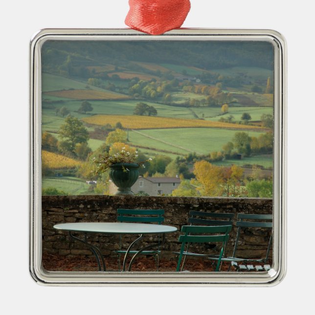 France, Burgundy, Maconnais region, Chateau de Metal Ornament (Front)