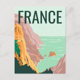 FRANCE Calanques National Park Belvedere Postcard