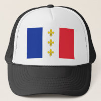 France Cap - Tricolour & Fleurs-de-Lys
