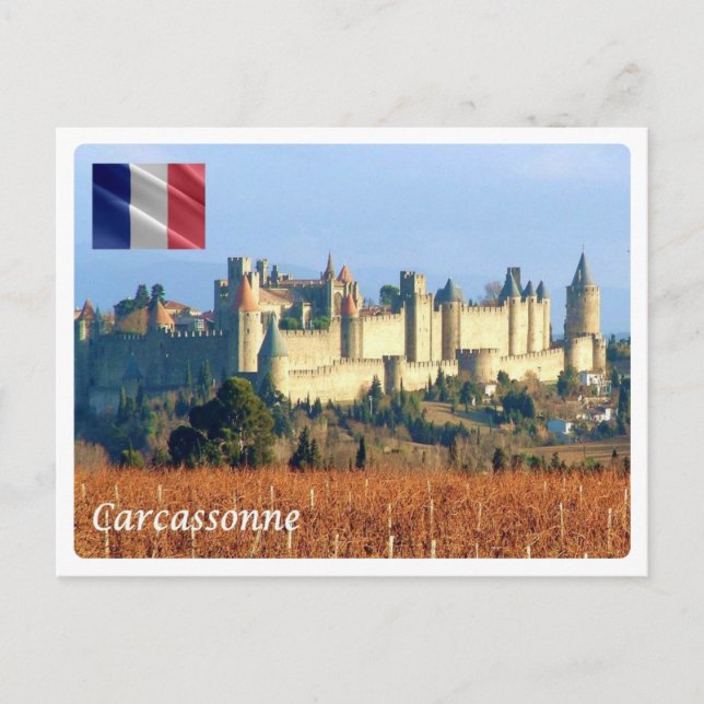 France - Carcassonne - Postcard (Front)