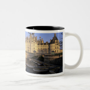 France, Centre, Loir et Cher, Chateau Chambord Two-Tone Coffee Mug
