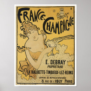 France-Champagne Poster