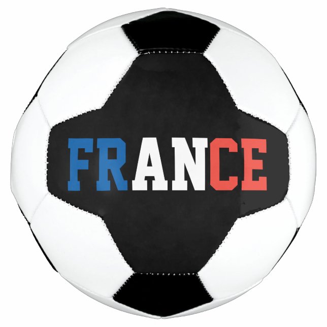 France Champion Soccer Ball French Flag Colours (Front)