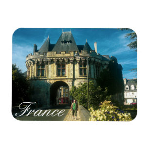 France Cityscape Street Buildings Nature Magnet