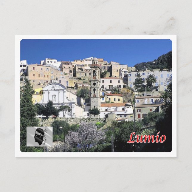 France - Corsica - Lumio - Postcard (Front)