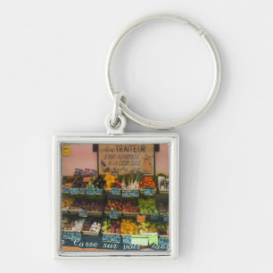 France, Corsica. The Taste of Authentic Corsican Keychain