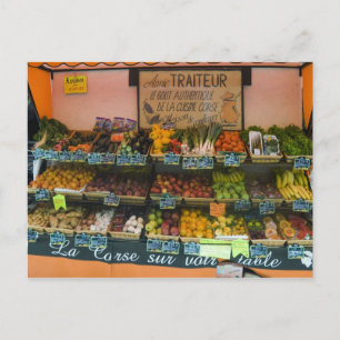 France, Corsica. The Taste of Authentic Corsican Postcard