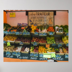 France, Corsica. The Taste of Authentic Corsican Poster