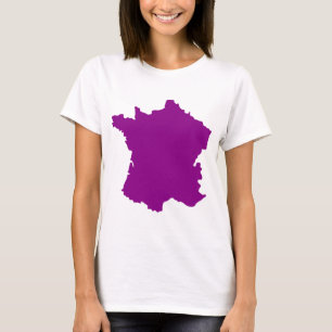 France Country Europe Map T-Shirt