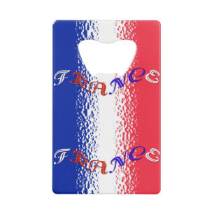 France Credit Card Bottle Opener