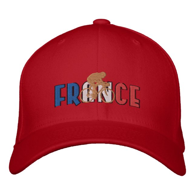 France cycliste casquette Gold gagnants casquette  (Devant)