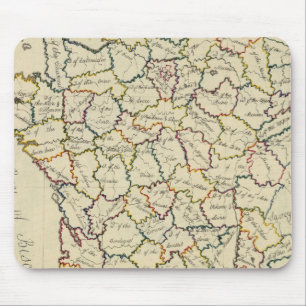 France departments mouse pad