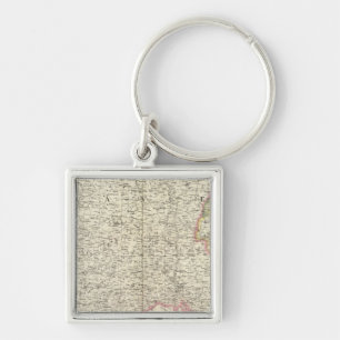France, Europe 19 Keychain
