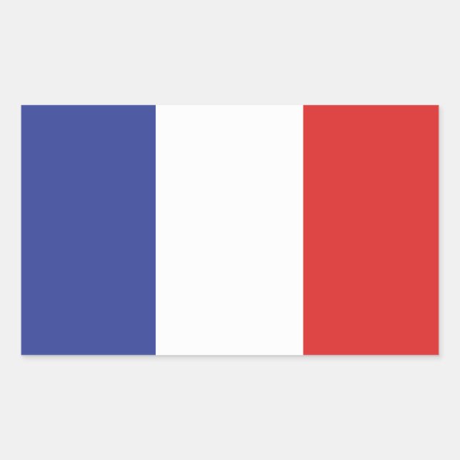 France first France insoumise French flag MFGA Sticker (Front)
